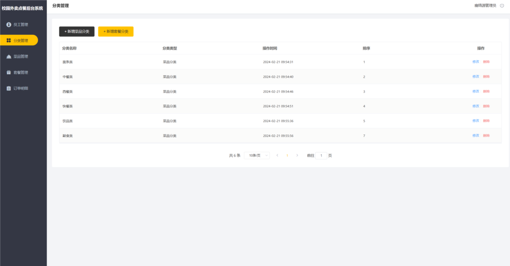 校园点餐订餐外卖跑腿Java源码(图5)